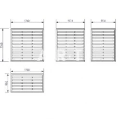 Brise Vue En Pin Rouge Du Nord Horizon 6 Brise Vue En Pin Rouge Du Nord Horizon -Spaxes Boutique brise vue en pin rouge du nord horizon 2