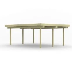 Carport Indépendant En Bois A22 471x599 Cm