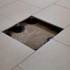 Carrelage Sol Extérieur Pour Terrasse - Quartz Grigio - MARSHALLS -Spaxes Boutique carrelage sol exterieur pour terrasse quartz grigio marshalls 2