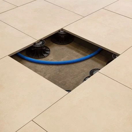 Carrelage Sol Extérieur Pour Terrasse - Uni Sand - MARSHALLS 4 Carrelage Sol Extérieur Pour Terrasse - Uni Sand - MARSHALLS – Image 4