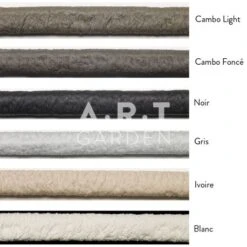 Cloture Simple Tressage Composite Fibre Arrondie -Spaxes Boutique cloture simple tressage composite fibre arrondie 1 2