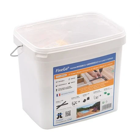 Fixation Invisible Pour Lame De Terrasse En Bois FIXEGO Jouplast 1 Fixation Invisible Pour Lame De Terrasse En Bois FIXEGO Jouplast