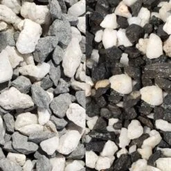 Gravier Black&White - 6/10 Mm - Concassé