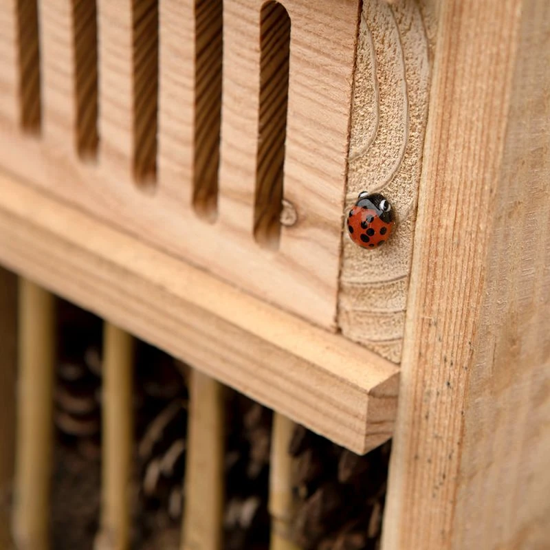 Hôtel à Insectes - Tour - H 120cm X L 20cm X P 20cm 2 Hôtel à Insectes - Tour - H 120cm X L 20cm X P 20cm – Image 2