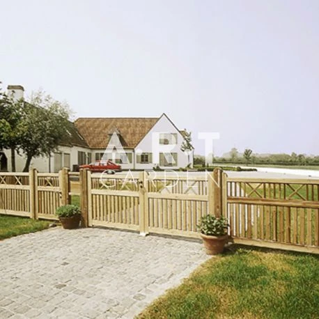 Portail Bois Vivaldi Double 125 X 297 Cm 4 Portail Bois Vivaldi Double 125 X 297 Cm – Image 4