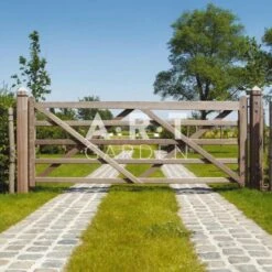 Portillon Bois Exotique Duke -Spaxes Boutique portillon bois exotique duke 2