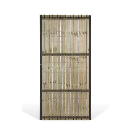 Portillon En Grillage Et Bois Collfort 2 Portillon En Grillage Et Bois Collfort – Image 2