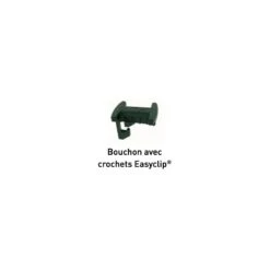 Poteau Easyclip Plus - à Sceller - Bouchon Compris -Spaxes Boutique poteau easyclip plus a sceller bouchon compris 2