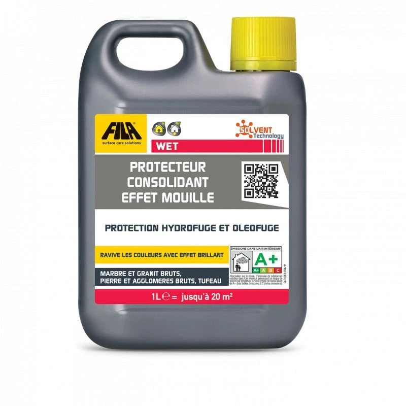 Fila Protecteur Effet Mouillé WET 1L 1 Fila Protecteur Effet Mouillé WET 1L