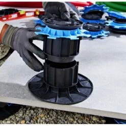 Meilleures ventes -Spaxes Boutique rehausse de plot 60mm pour dalle et lambourde jouplast 1