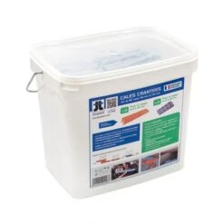 Seau De 50 Cales Crantées 90 Mm Et 30 Cales Crantées 170 Mm