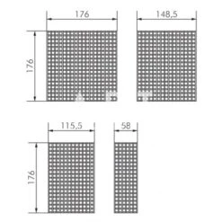 Treillis Provence -Spaxes Boutique treillis provence 2